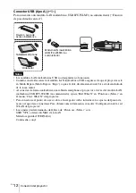 Preview for 114 page of Sony VPL-SW620 Quick Reference Manual