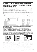 Preview for 121 page of Sony VPL-SW620 Quick Reference Manual