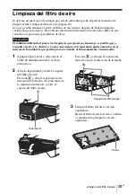 Preview for 131 page of Sony VPL-SW620 Quick Reference Manual