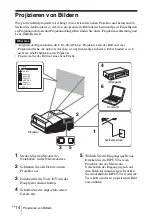 Preview for 146 page of Sony VPL-SW620 Quick Reference Manual