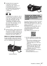 Preview for 147 page of Sony VPL-SW620 Quick Reference Manual