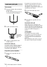 Preview for 172 page of Sony VPL-SW620 Quick Reference Manual