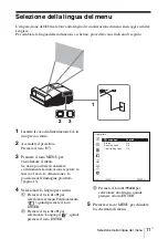 Preview for 173 page of Sony VPL-SW620 Quick Reference Manual