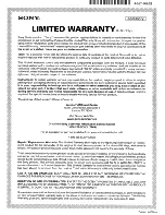 Preview for 7 page of Sony Walkman BCR-NWU5 Operating Instructions Manual