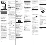 Preview for 2 page of Sony Walkman D-EJ761 Operating Instructions