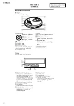 Preview for 4 page of Sony Walkman D-NE270 Service Manual