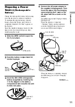 Preview for 11 page of Sony Walkman D-NE820 Operating Instructions Manual