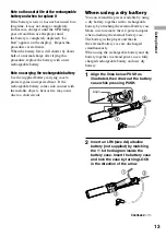 Preview for 13 page of Sony Walkman D-NE820 Operating Instructions Manual