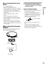 Preview for 15 page of Sony Walkman D-NE820 Operating Instructions Manual