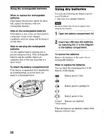 Preview for 20 page of Sony Walkman D-SJ17CK Operating Instructions Manual