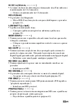 Preview for 69 page of Sony Walkman MZ-G750 (Portuguese) Manual De Instruções