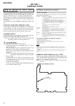 Preview for 4 page of Sony Walkman MZ-MH900 Service Manual