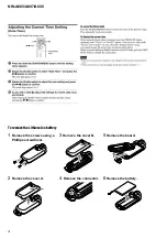 Preview for 4 page of Sony Walkman NW-A605 Service Manual