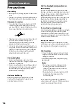 Preview for 14 page of Sony Walkman NW-E10 Operating Instructions Manual