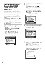 Preview for 21 page of Sony Walkman NW-HD1 Operating Instructions Manual