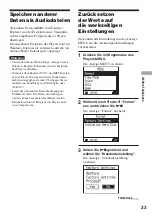 Preview for 128 page of Sony Walkman NW-HD1 Operating Instructions Manual