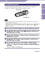 Preview for 28 page of Sony Walkman NWD-E023F Operation Manual