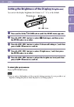 Preview for 46 page of Sony Walkman NWD-E023F Operation Manual