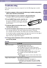 Preview for 62 page of Sony Walkman NWD-E023F Operation Manual