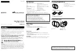 Sony WALKMAN SRS-NWGT10 Operating Instructions preview