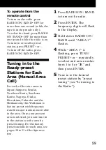 Preview for 59 page of Sony Walkman WM-GX688 Operating Instructions Manual