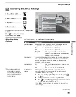 Preview for 85 page of Sony Wega KDL-V32XBR1 Operating Instructions Manual