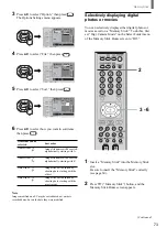 Preview for 73 page of Sony WEGA KLV 23HR2 Operating Instructions Manual