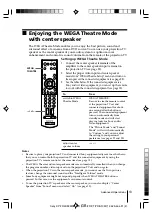 Preview for 13 page of Sony Wega KP-FR43 Operating Instructions Manual