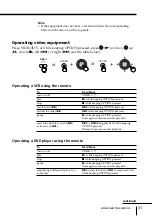 Preview for 31 page of Sony WEGA KP-FX43 Operating Instructions Manual