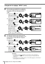 Preview for 102 page of Sony WEGA KP-FX43 Operating Instructions Manual