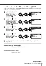 Preview for 103 page of Sony WEGA KP-FX43 Operating Instructions Manual