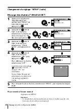 Preview for 104 page of Sony WEGA KP-FX43 Operating Instructions Manual