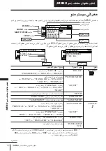 Preview for 250 page of Sony WEGA KP-FX43 Operating Instructions Manual