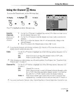 Preview for 34 page of Sony WEGA KV-27FA210 Operating Instructions Manual