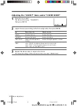 Preview for 22 page of Sony WEGA KV-AR25 Operating Instructions Manual