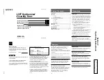 Preview for 5 page of Sony WRR-802A Service Manual