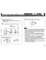 Preview for 15 page of Sony WRT-810A Operating Instructions Manual