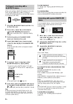 Preview for 8 page of Sony WX-850BT Operating Instructions Manual