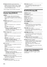 Preview for 20 page of Sony WX-850BT Operating Instructions Manual