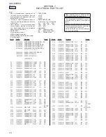 Preview for 74 page of Sony XAV-60 - 6.1 Inch Avc Service Manual