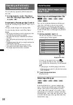 Preview for 32 page of Sony XAV-63 Operating Instructions Manual