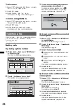 Preview for 36 page of Sony XAV-63 Operating Instructions Manual