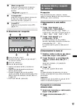 Preview for 81 page of Sony XAV-63 Operating Instructions Manual