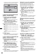 Preview for 102 page of Sony XAV-63 Operating Instructions Manual