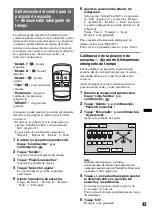 Preview for 107 page of Sony XAV-63 Operating Instructions Manual