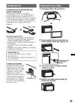 Preview for 125 page of Sony XAV-63 Operating Instructions Manual