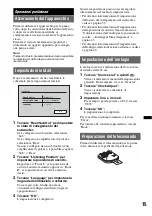 Preview for 147 page of Sony XAV-63 Operating Instructions Manual