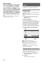 Preview for 10 page of Sony XAV-68BT Operating Instructions Manual