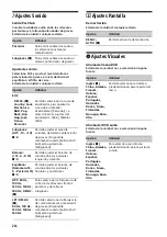 Preview for 86 page of Sony XAV-68BT Operating Instructions Manual