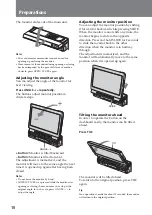 Preview for 10 page of Sony XAV-A1 - Av Center Operating Instructions Manual